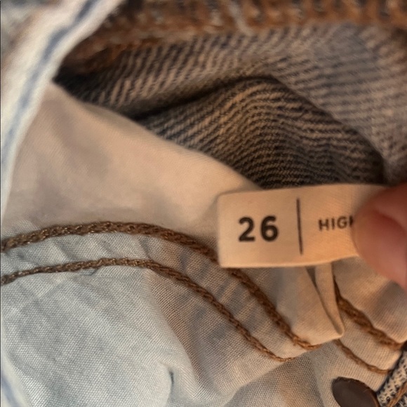 Blank NYC Black Denim Shorts, PacSun Shorts,American Eagle Denim Skirt - Size 26 - Picture 10 of 16